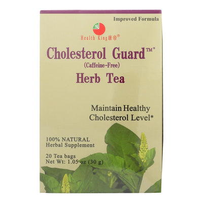 Health King Cholesterol Guard Herb Tea - 20 Tea Bags - Orca Market