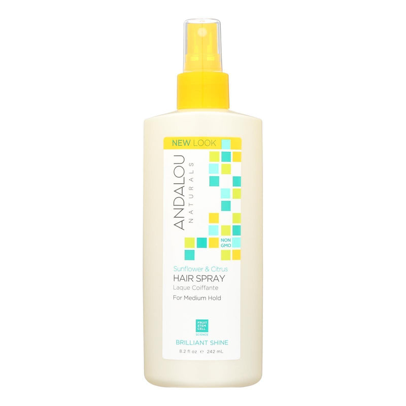 Andalou Naturals Perfect Hold Hair Spray Sunflower And Citrus - 8.2 Fl Oz - Orca Market