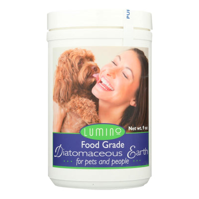 Lumino Home Diatomaceous Earth - Food Grade - Pets And People - 9 Oz - Orca Market