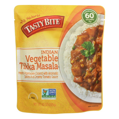 Tasty Bite Entree - Indian Cuisine - Vegetable Tikka Masala - 10 Oz - Case Of 6 - Orca Market