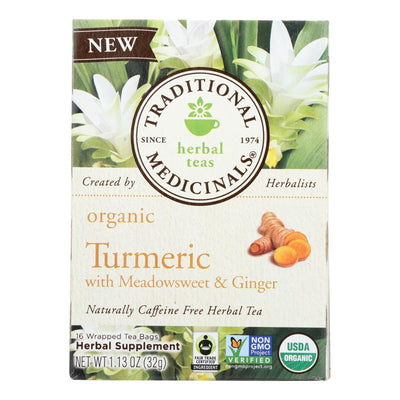Traditional Medicinals Organic Herbal Tea - Ginger - Case Of 6 - 16 Count - Orca Market