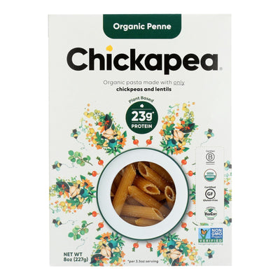 Chickapea Pasta - Pasta - Penne - Case Of 6 - 8 Oz. - Orca Market
