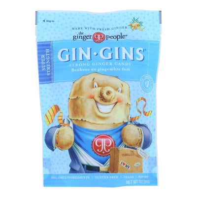 Ginger People - Gin Gins Ginger Candy - The Traveler's Candy - Case Of 12 - 3 Oz. - Orca Market