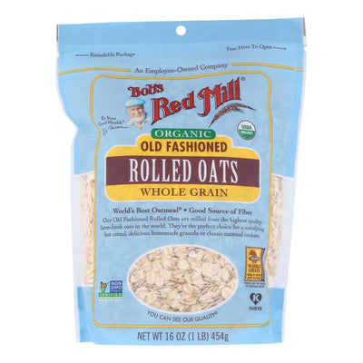 Bob's Red Mill - Organic Old Fashioned Rolled Oats - Case Of 4-16 Oz - Orca Market