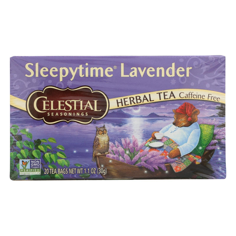 Celestial Seasonings - Tea - Sleepytime Lavender - Case Of 6 - 20 Bags - Orca Market