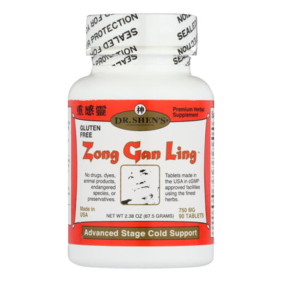 Dr. Shen's - Zong Gan Ling Severe Flu - 1 Each - 90 Tab - Orca Market