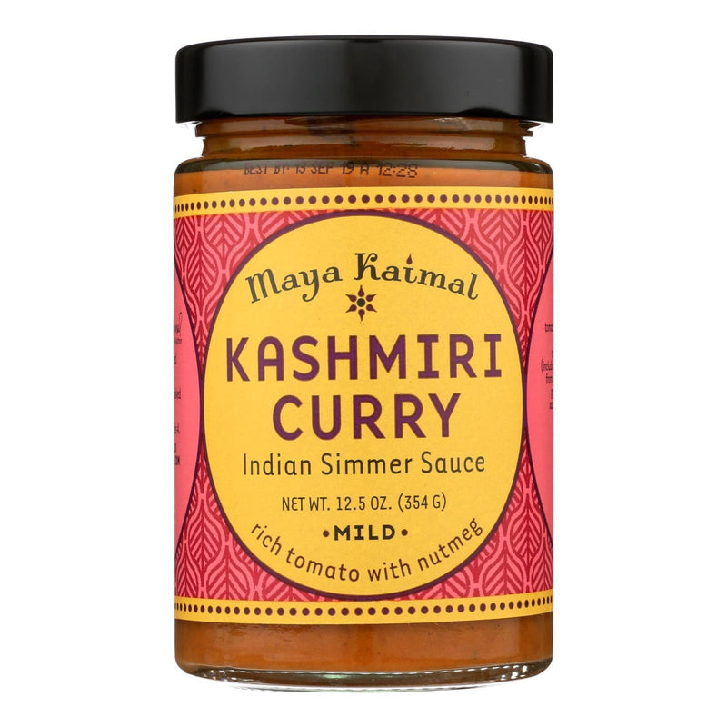 Maya Kaimal Indian Simmer Sauce Kashmiri Curry - Case Of 6 - 12.5 Oz. - Orca Market