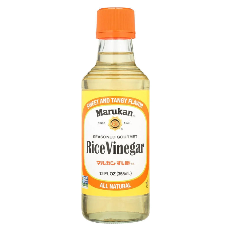 An image displaying Marukan Seasoned Gourmet - Rice Vinegar - Case Of 6 - 12 Ounce by Marukan