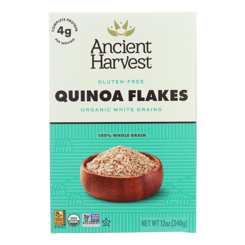 Ancient Harvest Organic Hot Cereal - Quinoa Flakes - Case Of 12 - 12 Oz - Orca Market