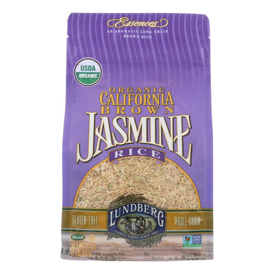 Lundberg Family Farms Brown Jasmine Rice - Case Of 6 - 2 Lb. - Orca Market