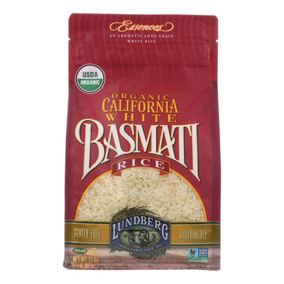 Lundberg Family Farms Organic White Basmati Rice - Case Of 6 - 2 Lb. - Orca Market