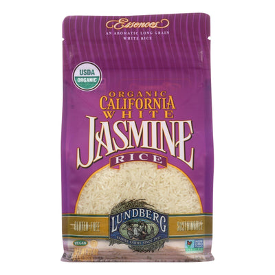 Lundberg Family Farms Organic California White Jasmine Rice - Case Of 6 - 2 Lb. - Orca Market
