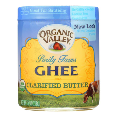 An image displaying Purity Farms Ghee - Clarified Butter - Case Of 12 - 7.5 Ounce by Purity Farms