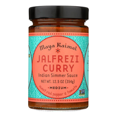 Maya Kaimal Indian Simmer Sauce - Jalfrezi Curry - Case Of 6 - 12.5 Oz. - Orca Market
