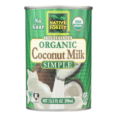 An image displaying Native Forest Organic Coconut Milk - Pure And Simple - Case Of 12 - 13.5 Ounce by Native Forest