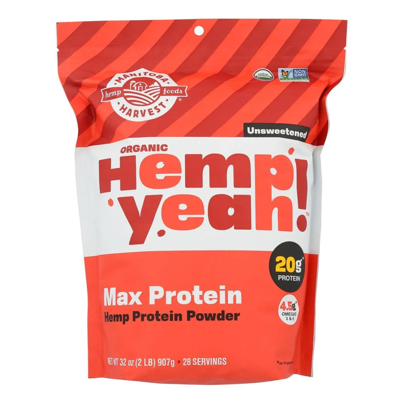 An image displaying Manitoba Harvest Original Plant Based Protein Supplement Hemp Pro 70 - 1 Each - 32 Ounce by Manitoba Harvest