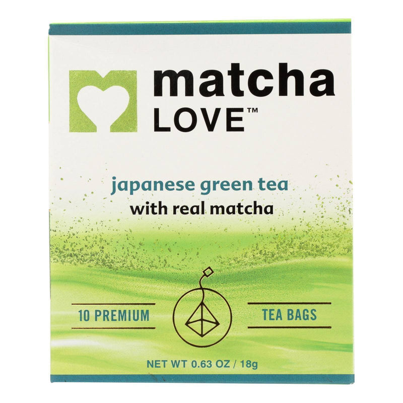 An image displaying Matcha Love In Matcha Green Tea Traditional Flavor - Case Of 6 - 10 Bags by Matcha Love™