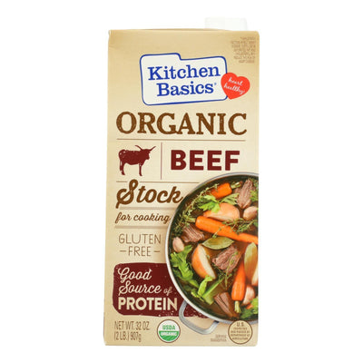 Kitchen Basics Beef Stock - Case Of 12 - 32 Fl Oz. - Orca Market