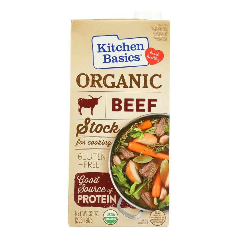 Kitchen Basics Beef Stock - Case Of 12 - 32 Fl Oz. - Orca Market