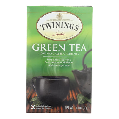Twinings Tea Green Tea - Natural - Case Of 6 - 20 Bags - Orca Market