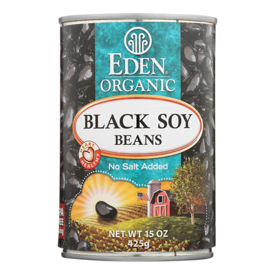 Eden Foods Organic Black Soy Beans - Case Of 12 - 15 Oz. - Orca Market