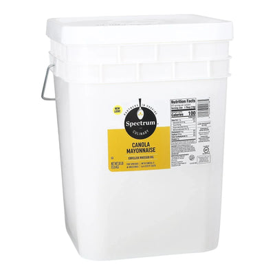 An image displaying Spectrum Naturals Canola Mayonnaise - Single Bulk Item - 30lb by Spectrum Naturals