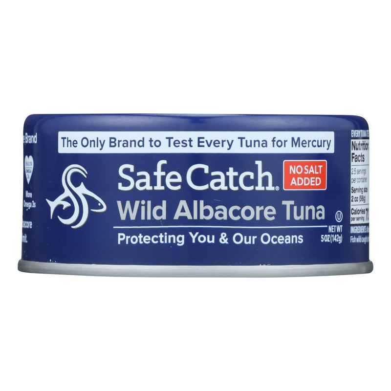 Safe Catch Wild Albacora Tuna - Case Of 12 - 5 Oz - Orca Market