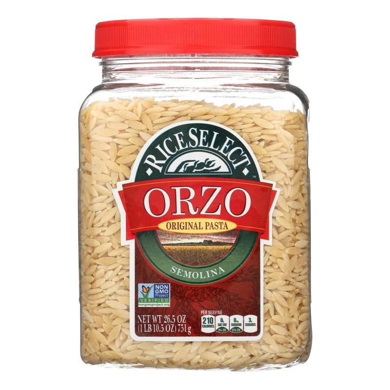 Rice Select Orzo - Original - Case Of 4 - 26.5 Oz. - Orca Market