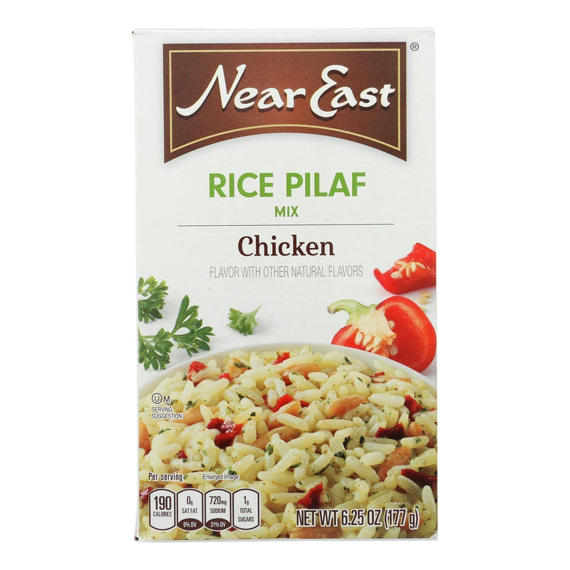 An image displaying Near East Rice Pilaf Mix - Chicken - Case Of 12 - 6.25 Ounce by Near East