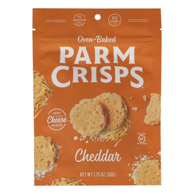 Parm Crisps - Parm Crisps Cheddar - Case Of 12 - 1.75 Oz - Orca Market