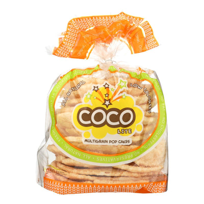 Coco Lite Multigrain Pop Cakes Pop Cakes - Original - Case Of 12 - 2.64 Oz - Orca Market