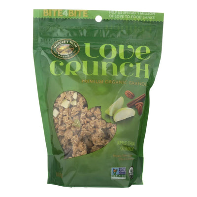 An image displaying Nature's Path Organic Love Crunch Granola - Apple Crumble - Case Of 6 - 11.5 Ounce by Nature's Path