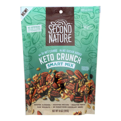An image displaying Second Nature - Nut Medley Keto Crunch - Case Of 6-10 Ounce by Second Nature