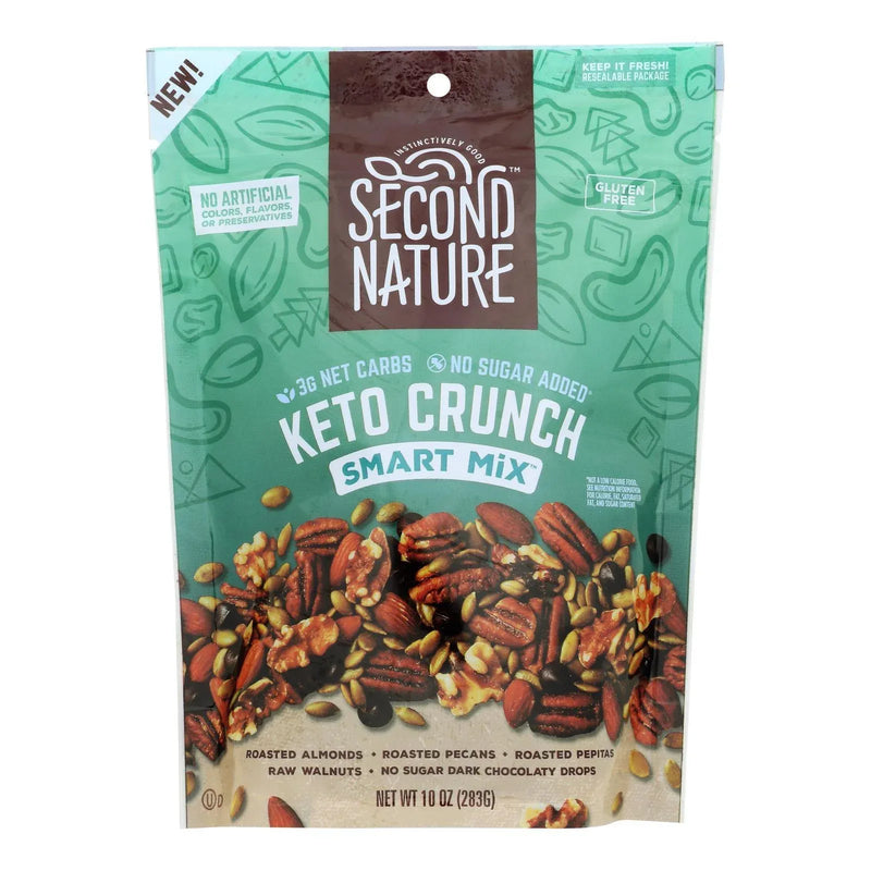 An image displaying Second Nature - Nut Medley Keto Crunch - Case Of 6-10 Ounce by Second Nature