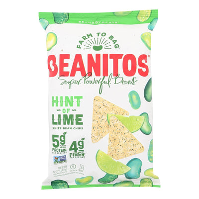 Beanitos - White Bean Chips - Hint Of Lime - Case Of 6 - 5 Oz. - Orca Market