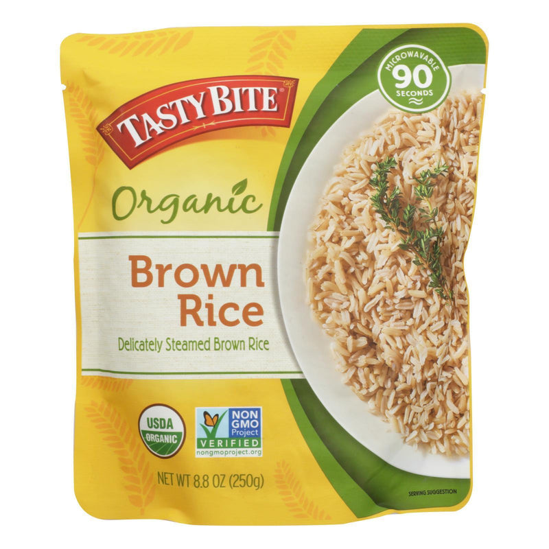 Tasty Bite - Rice Brown - Case Of 12 - 8.8 Oz - Orca Market