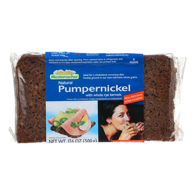 An image displaying Mestemacher Bread Bread - Westphalian Classic - Pumpernickel - 17.6 Ounce - Case Of 12 by Mestemacher Bread