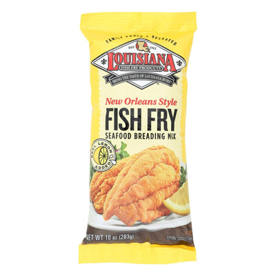 La Fish Fry New Orleans Style - Lemon - Case Of 12 - 10 Oz. - Orca Market