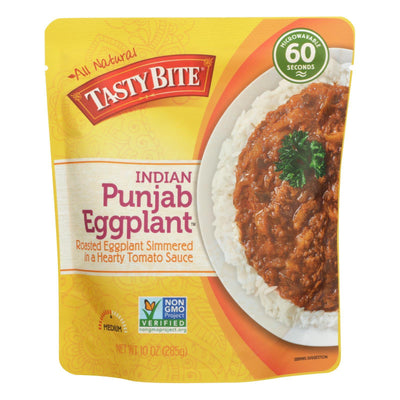 Tasty Bite Entree - Indian Cuisine - Punjab Eggplant - 10 Oz - Case Of 6 - Orca Market
