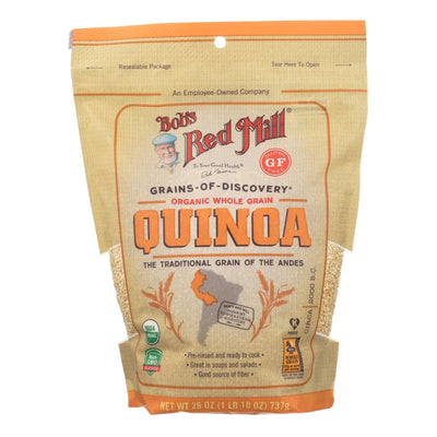 Bob's Red Mill Organic Whole Grain Quinoa - Case Of 4 - 26 Oz - Orca Market