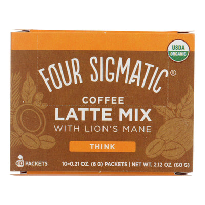 Four Sigmatic - Coffee Latte Lions Mane - 1 Each 1-10 Ct - Orca Market