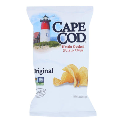 Cape Cod Kettle Cooked Potato Chips - Case Of 8 - 5 Oz - Orca Market