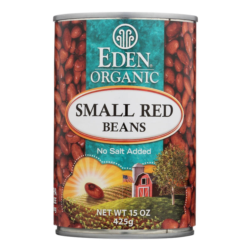 Eden Foods Small Red Beans Organic - Case Of 12 - 15 Oz. - Orca Market