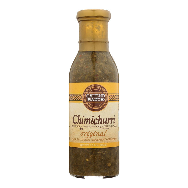Gaucho Ranch Dressing - Chimichurri - Original - Case Of 6 - 12.5 Fl Oz - Orca Market