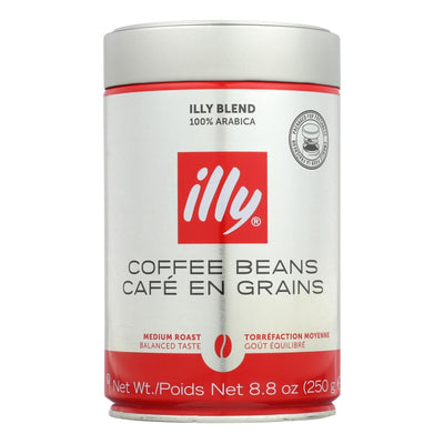 Illy Caffe Coffee Coffee - Whole Bean - Medium Roast - 8.8 Oz - Case Of 6 - Orca Market
