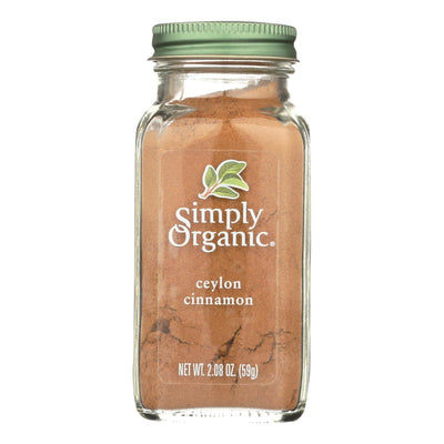 Simply Organic Ground Ceylon Cinnamon - Case Of 6 - 2.08 Oz. - Orca Market