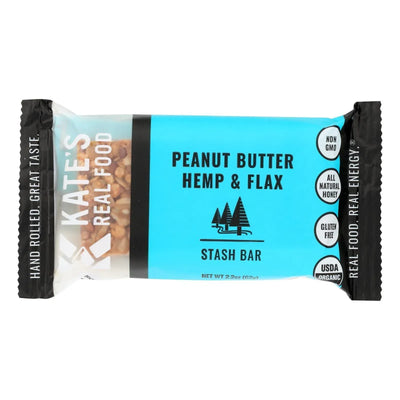 An image displaying Kate's Real Food - Bar Stsh Pb Hmp/flx - Case Of 12 - 2.2 Ounce by Kate's Real Food