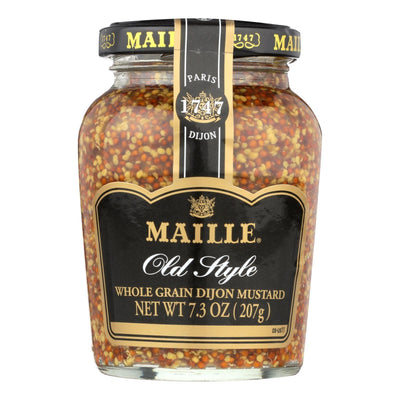 Maille Old Style Whole Grain Dijon Mustard - Case Of 6 - 7.3 Oz. - Orca Market