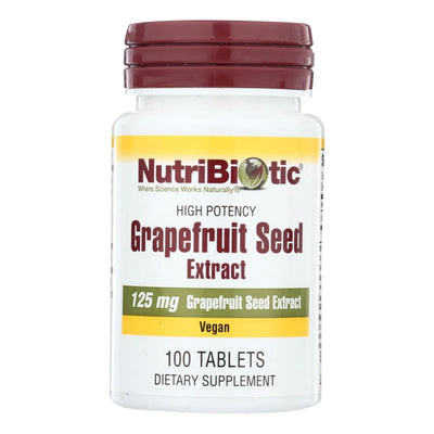 An image displaying Nutribiotic - Supp Grapefruit Seed Extrct 125 - 1 Each 1-100 Count by Nutribiotic