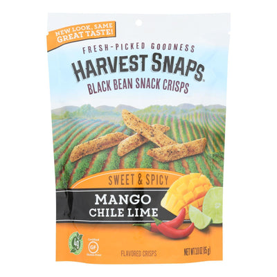 Calbee Snapea Crisp - Black Bean Crisps - Mango Chile Lime - Case Of 12 - 3 Oz - Orca Market